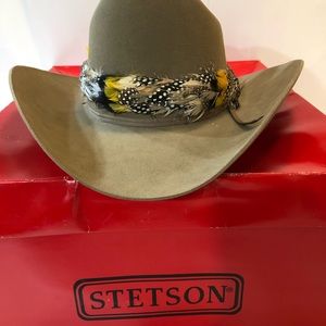 Genuine Stetson Rancher Smoke Grey Cowboy Hat
